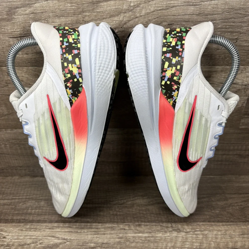 Nike Winflo 9 White Pink Womens US Size 8 EUR 39 FD0880-100 Running Shoes